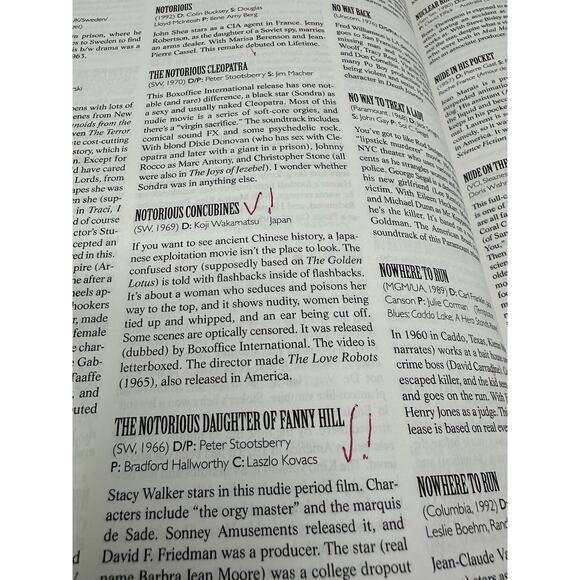 Psychotronic Video Guide by Michael J. Weldon 1996 - Picture 4 of 16